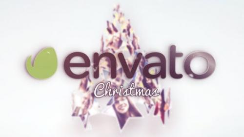 Videohive - Christmas Stars Tree Greetings - 9503670