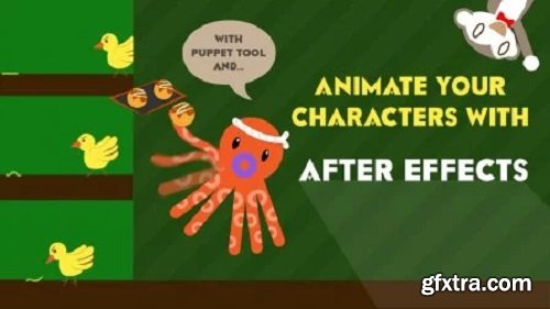 Animate your characters in After effects! (Basic transformations + Puppet tool + Walking cycle!)
