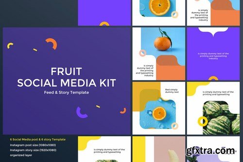 Fruit Social Media Kit