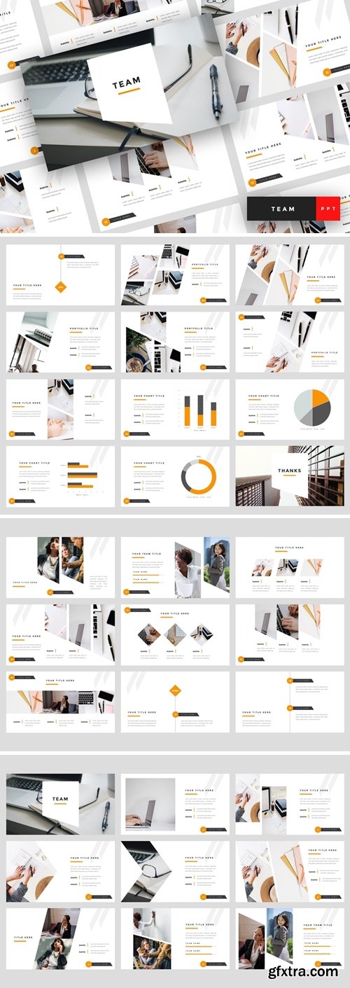 Team - Business Powerpoint, Keynote and Google Slides Templates