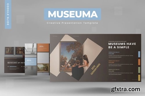 Museuma Powerpoint, Keynote and Google Slides Templates