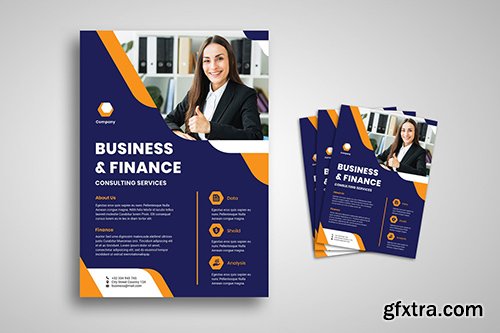 Business And Finance Flyer