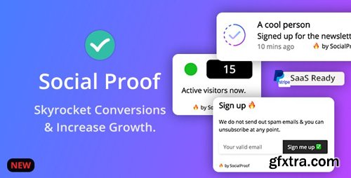 CodeCanyon - Social Proof v1.5.1 - Skyrocket Conversions & Growth ( SaaS Platform ) - 24033812 - NULLED