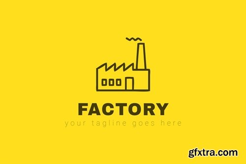Factory - Industrial Logo Template