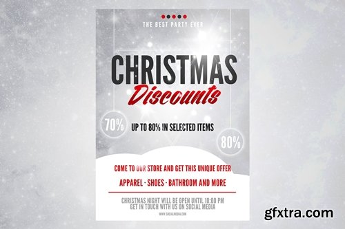Discounts Flyer Christmas