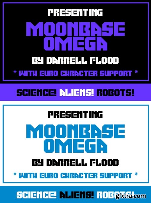 Moonbase Omega Font