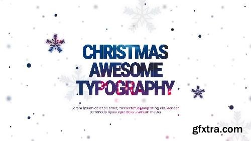 MotionArray Christmas Typography 337246