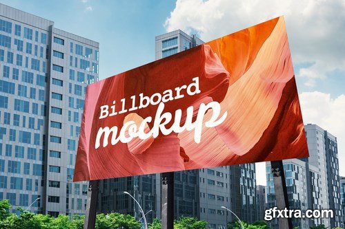 Advertisement Billboard Mockup Vol 02
