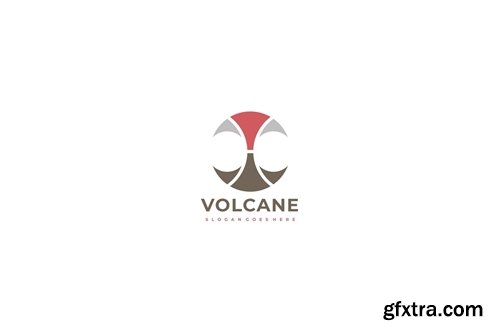 Volcano Logo Template