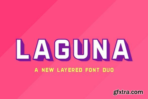 CM - Laguna Layered Font Duo 4370640