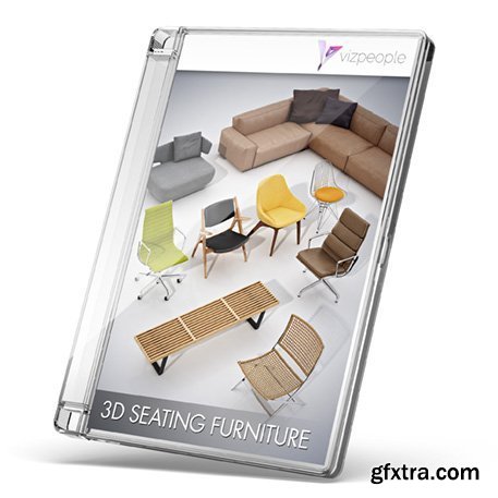 Viz-People - 3D Seating Furniture Office - Full