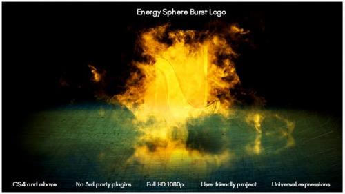 Videohive - Energy Sphere Burst Logo - 16350245