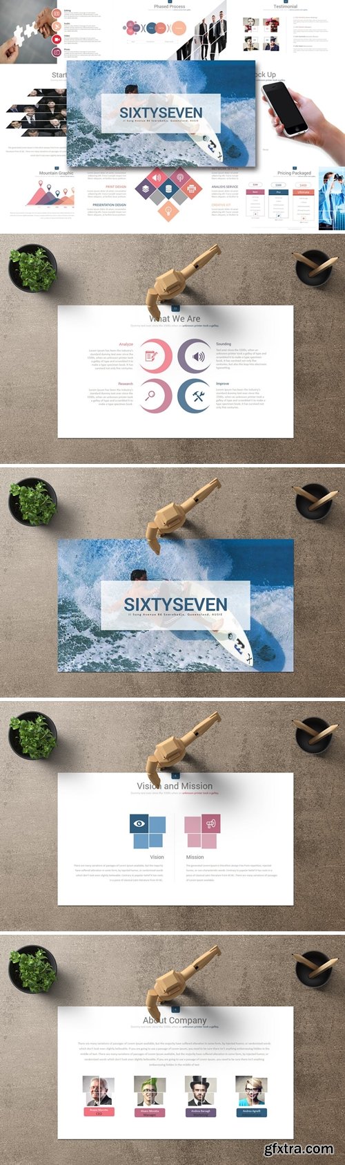 Sixty 7 - Powerpoint Template