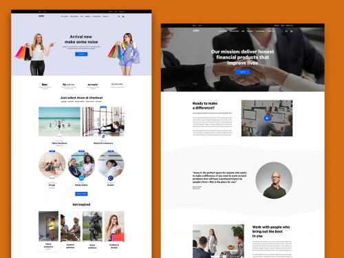 Avow- eCommerce Multi Pages Templates
