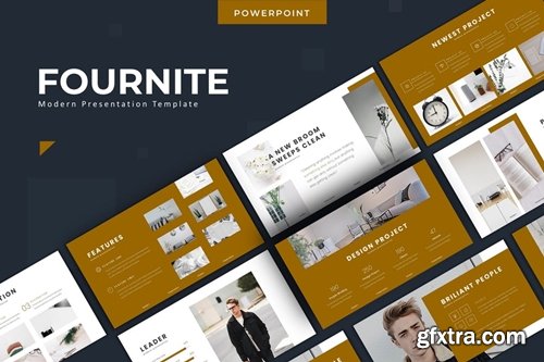Fournite Powerpoint, Keynote and Google Slides Templates