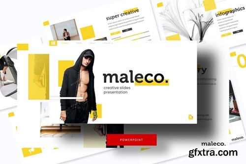 Maleco Powerpoint, Keynote and Google Slides Templates