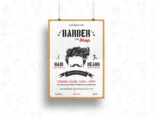 Barber Shop Flyer Template-03
