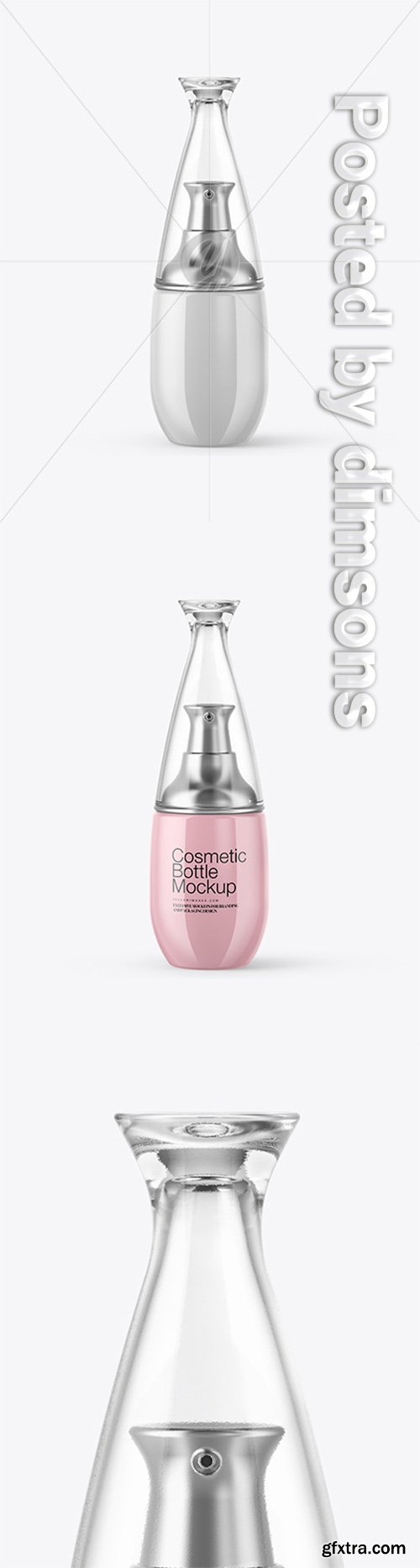 Cosmetic Bottle Mockup 47138