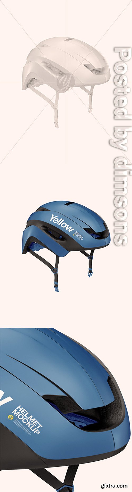 Cycling Helmet Mockup 46019