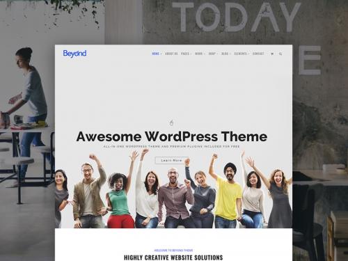 Beyond WordPress Theme - Multi-Purpose Site Builder