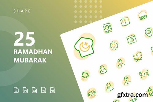Ramadhan Mubarak Icons Pack