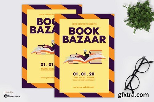 Book Bazaar - Flyer