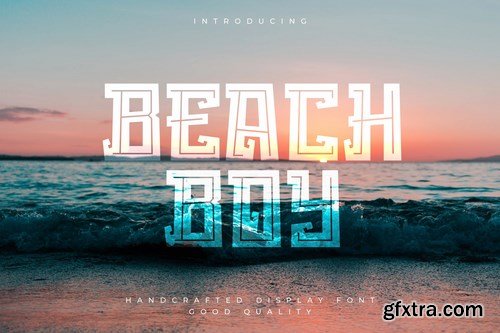 Beach Boy - Tropical Sans Font