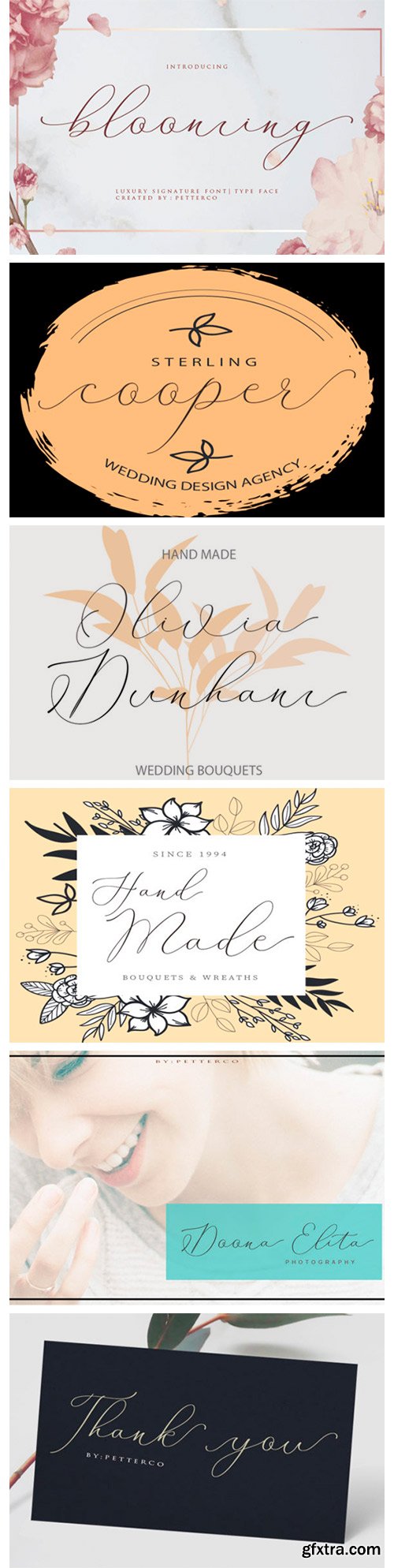 Blooming Font