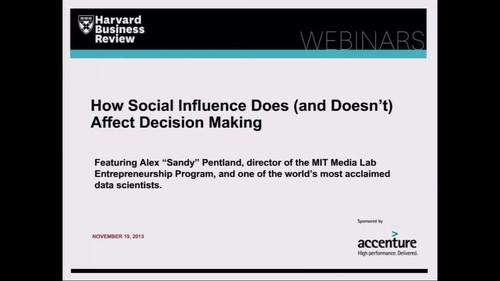 Oreilly - How Social Influence Does (and Doesn't) Affect Decision Making