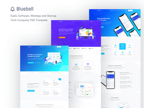 Bluebell Software, SaaS, Web App & Startup Tech