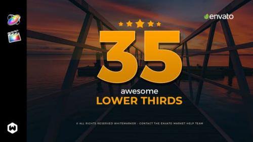 Videohive - Awesome Lower Thirds for FCPX - 23081399