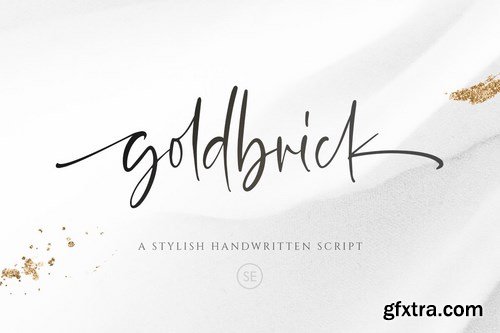 CM - Goldbrick - Modern Stylish Script 4235245