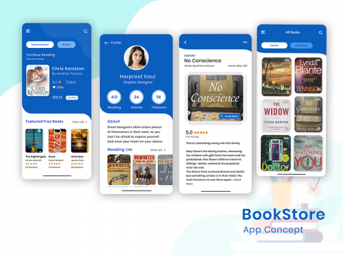 Bookstore App Concept