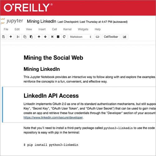 Oreilly - Mining the Social Web - LinkedIn