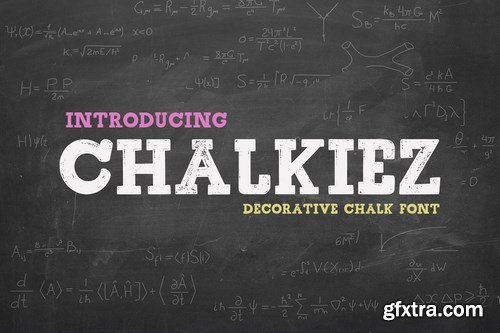 Chalkiez - Font