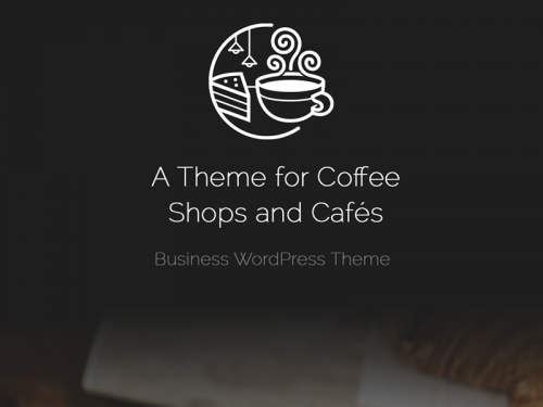Cafe WordPress Theme - Coffee Shop Site Builder