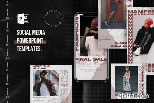Social Media PowerPoint Templates pack