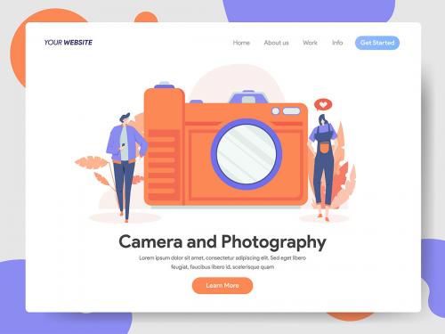 Camera and Photography Illustration