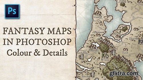 Fantasy Maps in Photoshop Part IV: Colour and Details