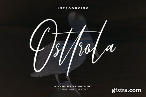 Osttrola Handwritting Font