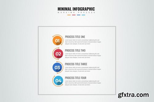 Step By Step Info graphic Design