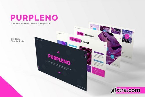 Purpleno - Powerpoint Google Slides and Keynote Templates