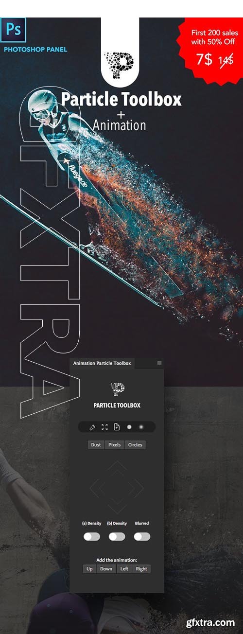 GraphicRiver - Animation Particle Toolbox Photoshop Panel 25174233