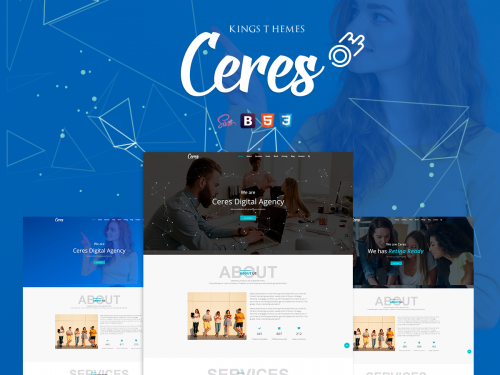 Ceres - Agency and SasS Business Template
