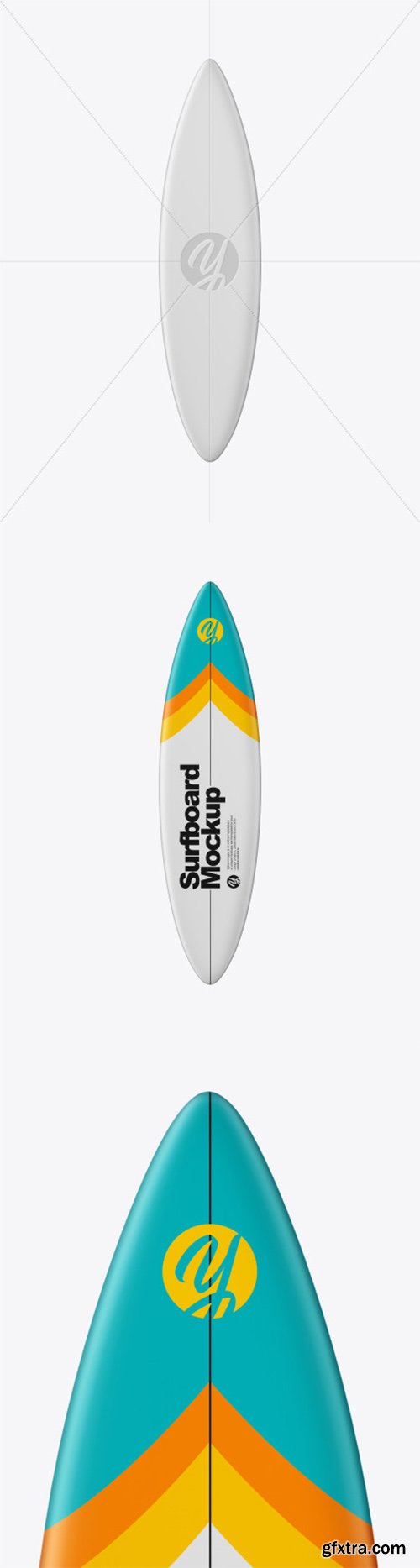 Surfboard Mockup - Front View 51856