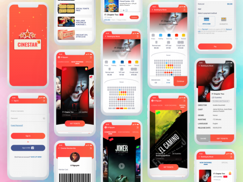 Cinestar - Awesome Movie Ticket Booking App