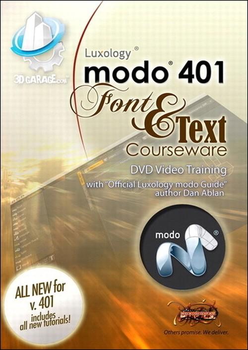 Oreilly - modo Text and Font Courseware