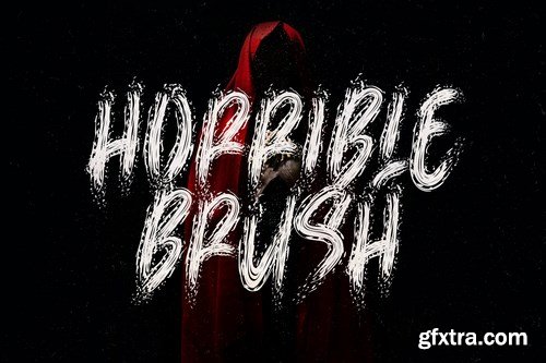 Horrible Brush - Horror Font