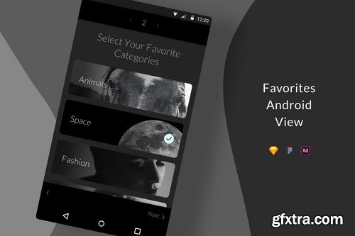 Favorites Android View