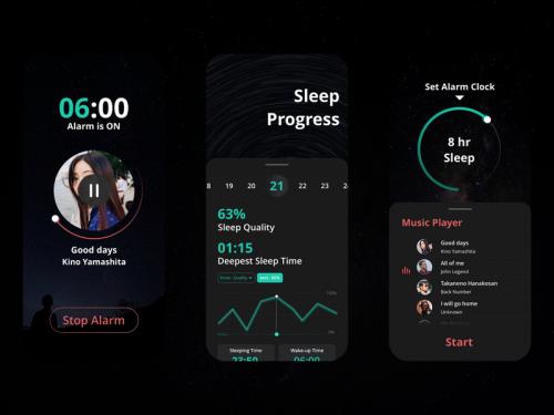 Clock app redesign challenge